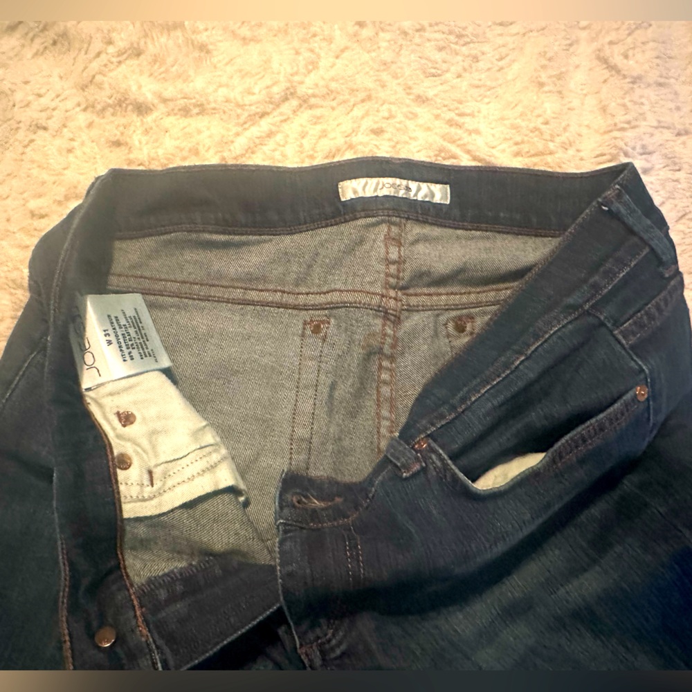 Joes Jeans size 12/31 short dark wash.